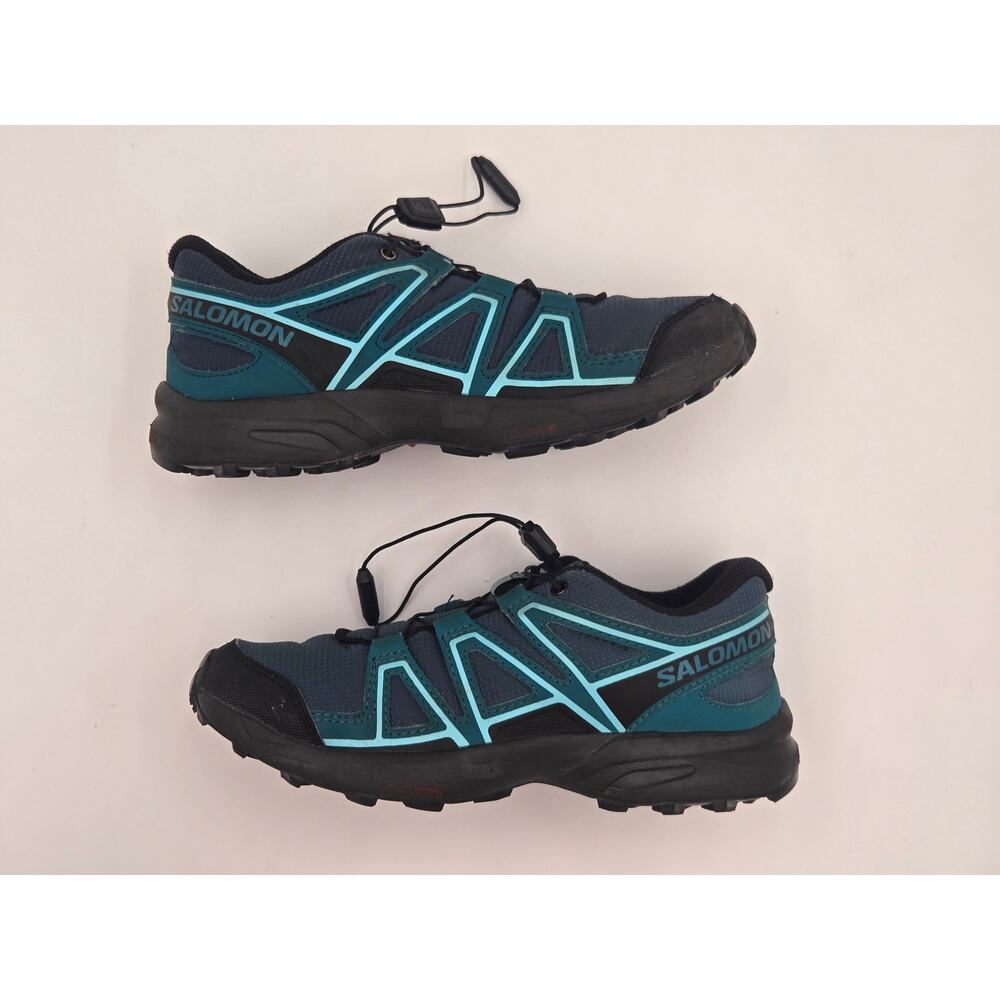 Salomon Speedcross Junior Trail Running Shoes Stargazer Black Size 4 - Picture 3 of 8